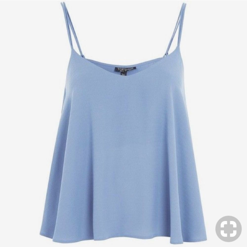 Light blue top